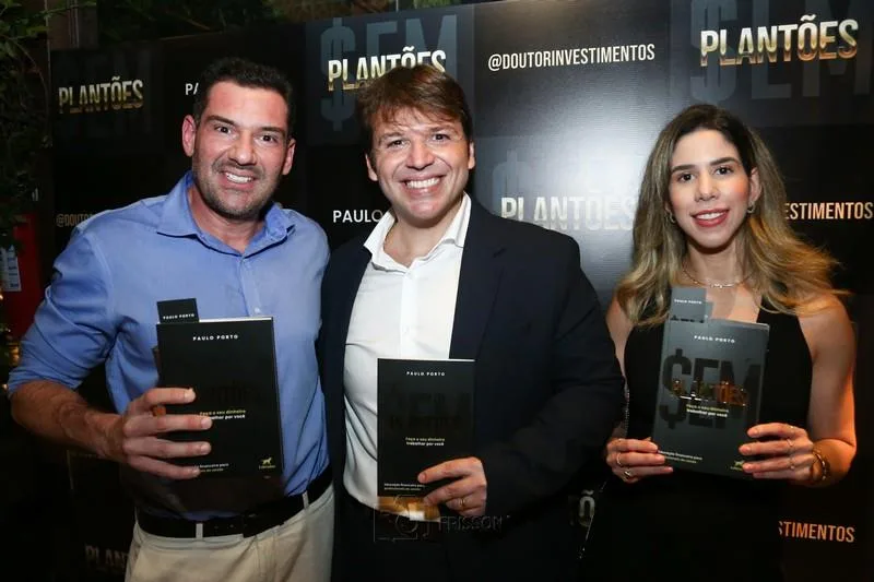 Abaeté Neto, Paulo Porto e Clarissa Albuquerque