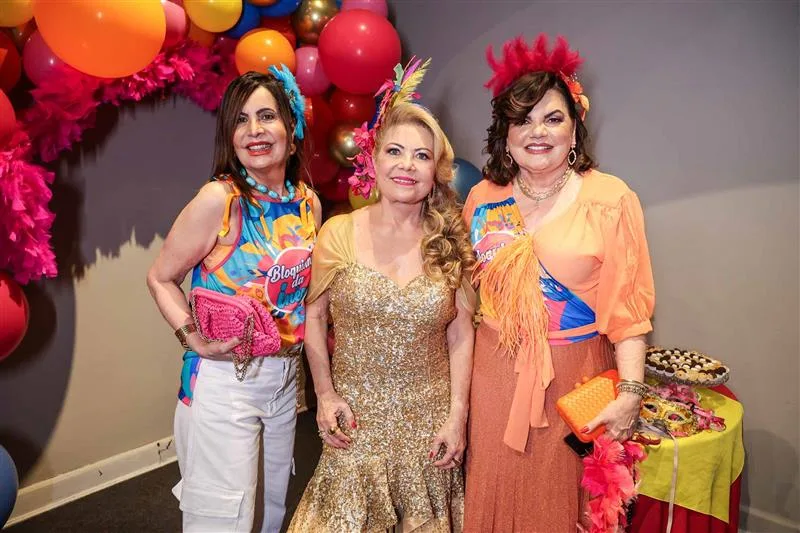 Ana Lúcia Montenegro, Inês Cals e Luiziana Esteves