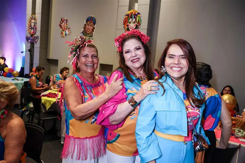 Ana Pinto, Germana Viana e Claudia Alexandre