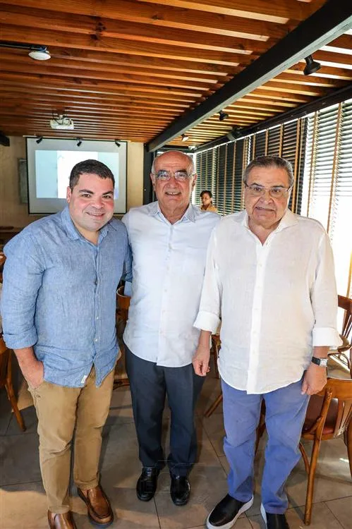 Eugênio Vasques, Salvio Pinto e Antônio Vasques