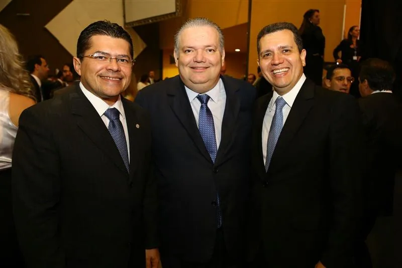 Valdetário Monteiro, Pedro Jorge Medeiros e Gladson Mota.
