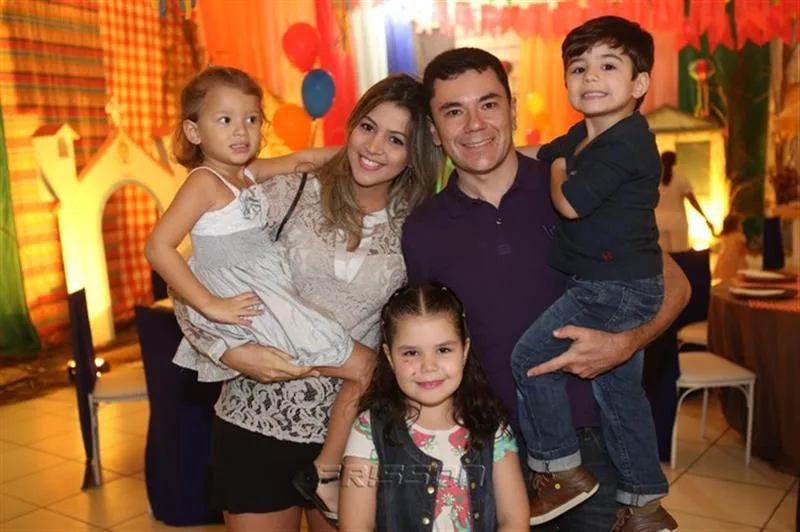 Alice, Cynthia, Clarisse, Getúlio e Bernardo Lima