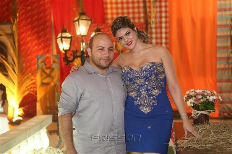 Carlos Aristides e Nayane Ibiapina