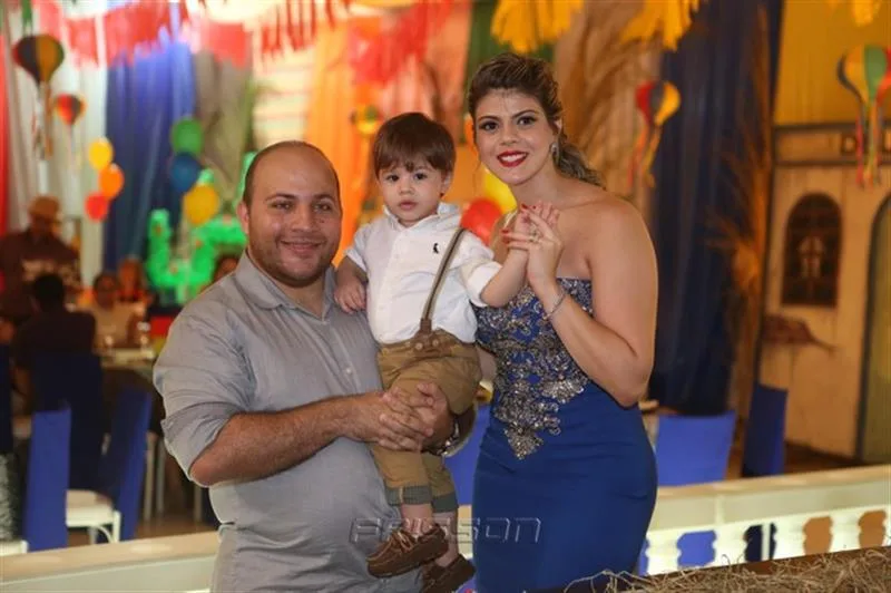 Carlos Aristides , Davi e Nayane Ibiapina