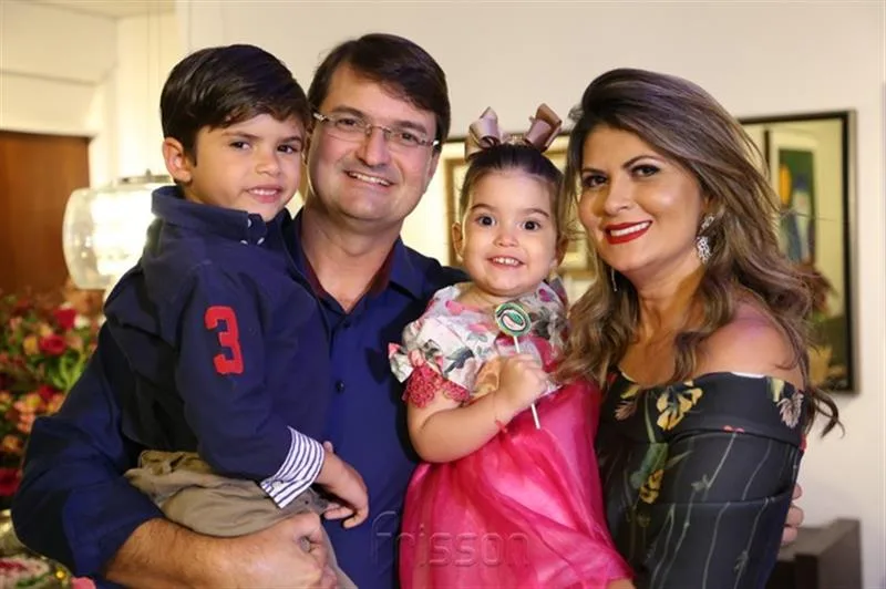 Arthur, Edilson, Leticia e Michelinne Pinheiro