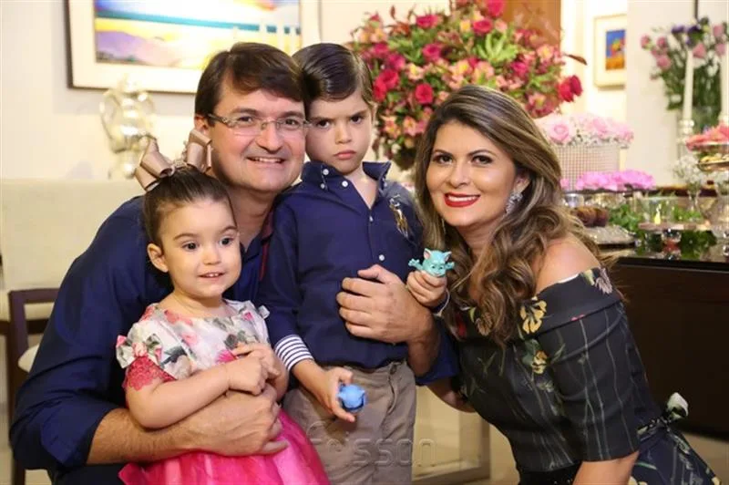 Arthur, Edilson, Leticia e Michelinne Pinheiro