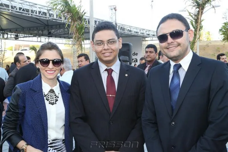 Cinthia Greyne, Marcus Lunna e Carlos Eduardo Brasil
