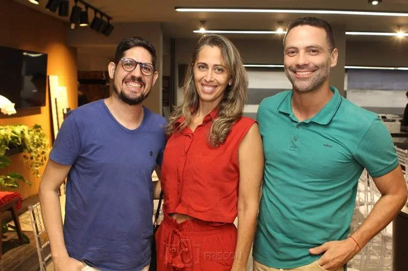 Carlos Fabricio, Luciana Granjeiro e Felipe Andrade