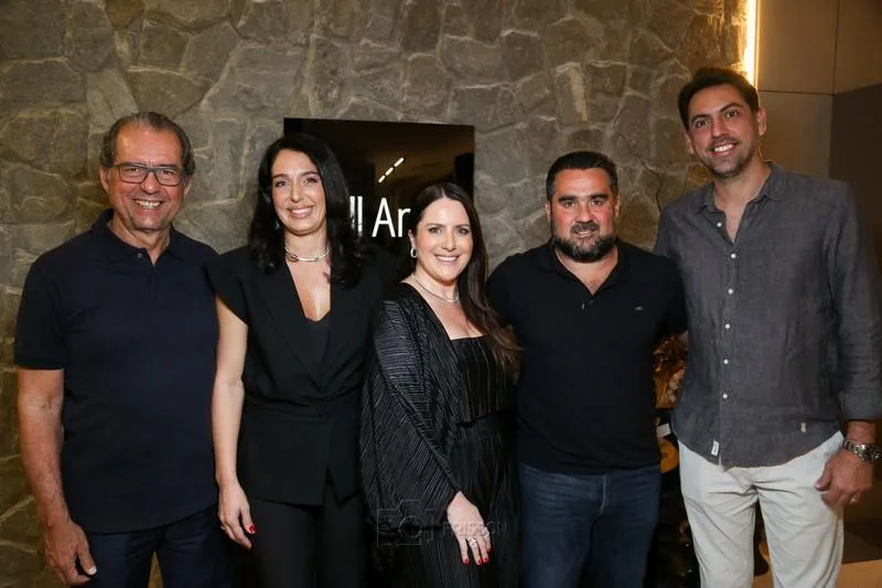 Aristarco Sobreira, Fernanda Nabuco, Graziela Veloso, Gustavo Guerra e Walter Fernandez