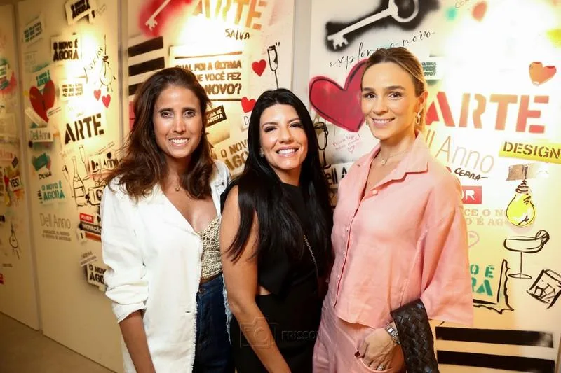 Cristine Perez, Janaína Ayres e Tassia Ferreira