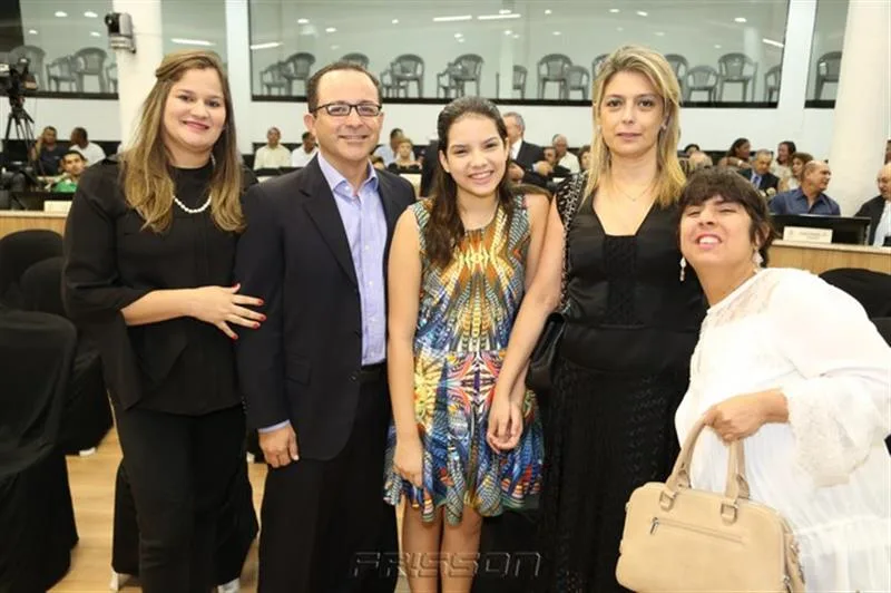 Ana Carmen, Luciano Montenegro, Hildete, Jaqueline e Lys de Sá