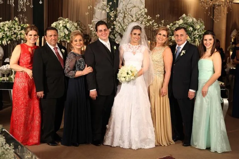 Ana Cristina, Edgar Ximenes, Gladys, Thiago Barreira, Tatiana Frota, Ana Luiza, Wagner e Ana Carolina Barreira