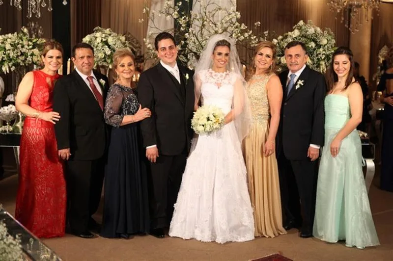 Ana Cristina, Edgar Ximenes, Gladys, Thiago Barreira, Tatiana Frota, Ana Luiza, Wagner e Ana Carolina Barreira
