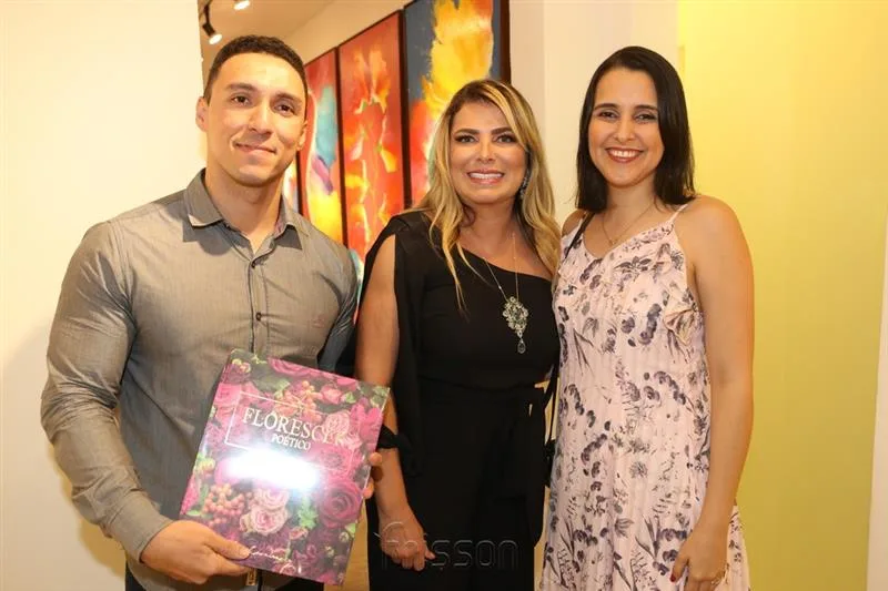 Bruno Lopes, Cris Cavalcante e Ana Emilia Maciel