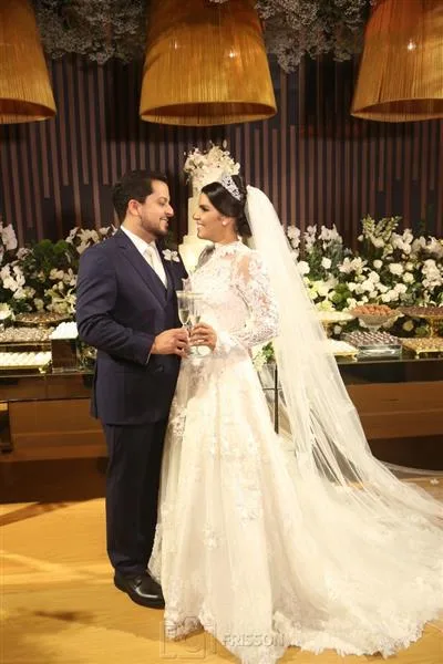 André Campos e Julyana Fares