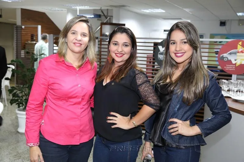 Andréa Muniz, Tatiana Nobre e Lorena Teixeira