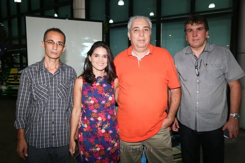 Antonio Fernandes, Evania Carvalho, Jordão Botelho e Sérgio Saboia