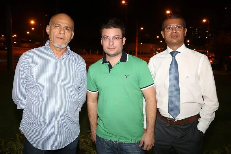 Chiquinho Albuquerque, Airton Neto e Marcelo Matos