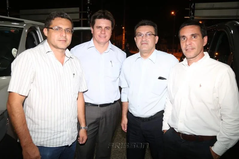 Cleber Pereira, Ives Castelo Branco, Eriverto Farias e Marlon Gonçalves