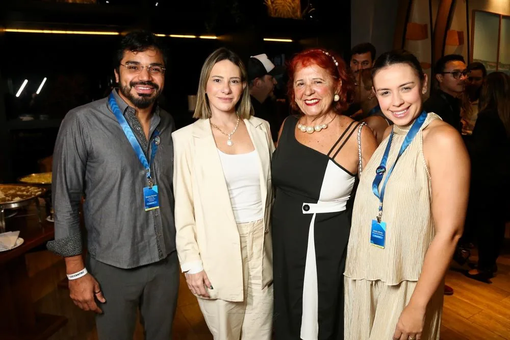 Bosco Nunes, Gaída Dias, Fátima Duarte e Enila Alves