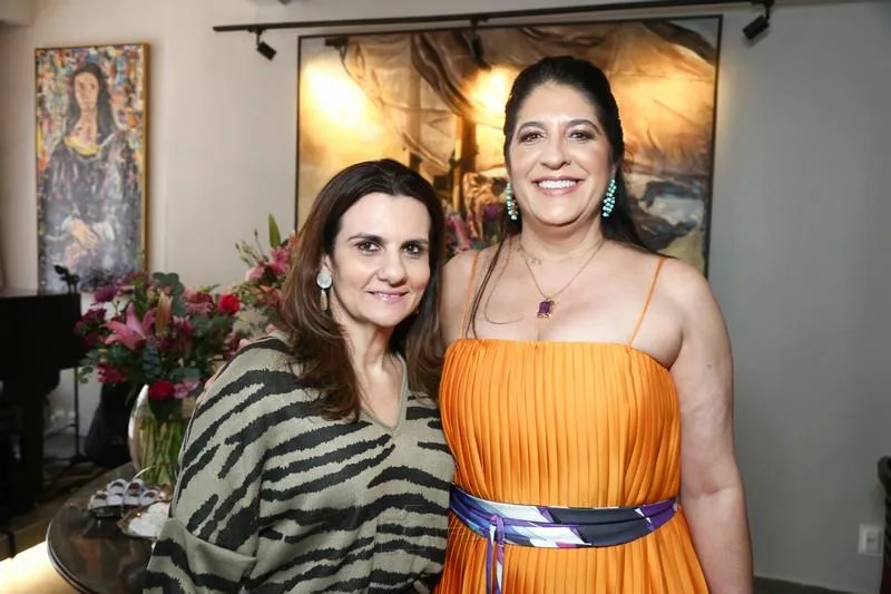 Najla Corrêa e Elisa Oliveira