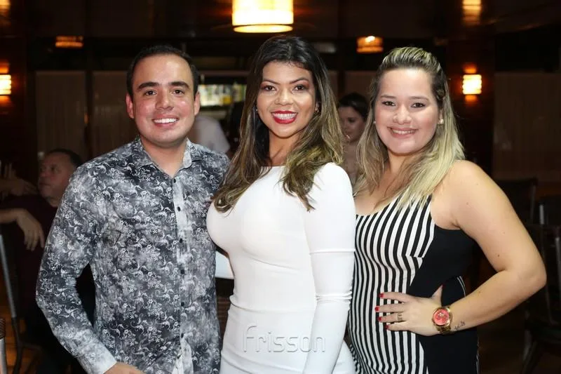 Alvaro Campos, Gigi Flores e Dayanne Melo