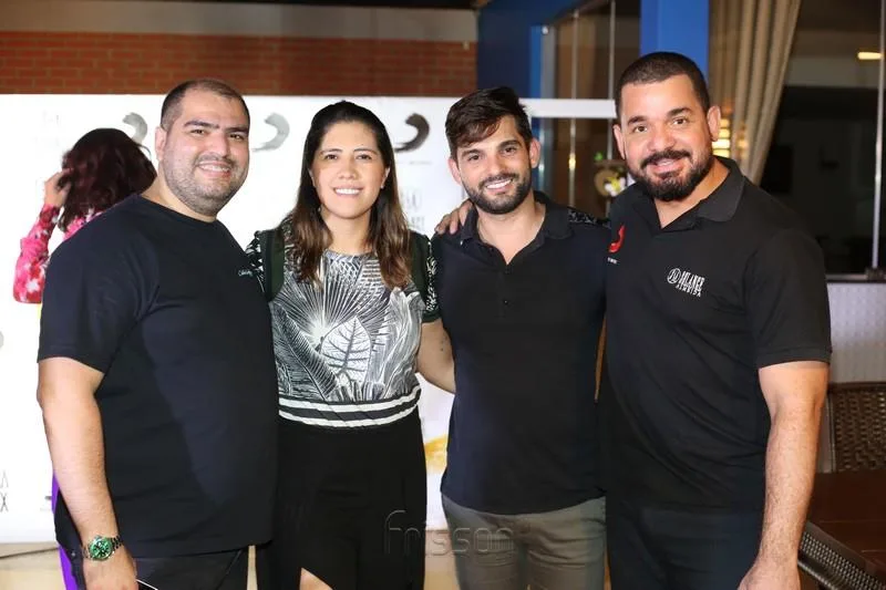 Junior Farias, Camila Matos, Arnaldo Castaldo e Fernando Magnus