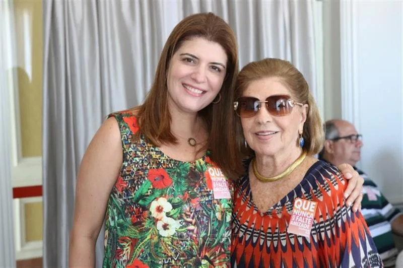 Claudia Machado e Regina Egipto