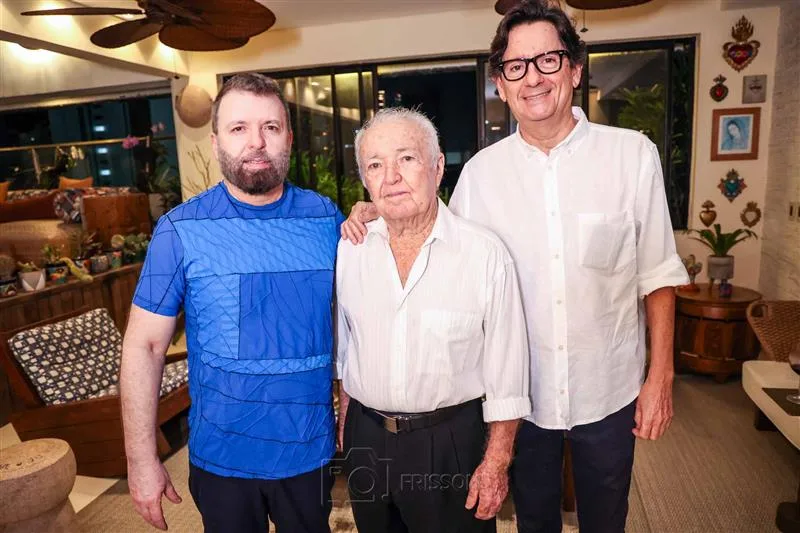 César, Euclides Martins e Eduardo Teixeira