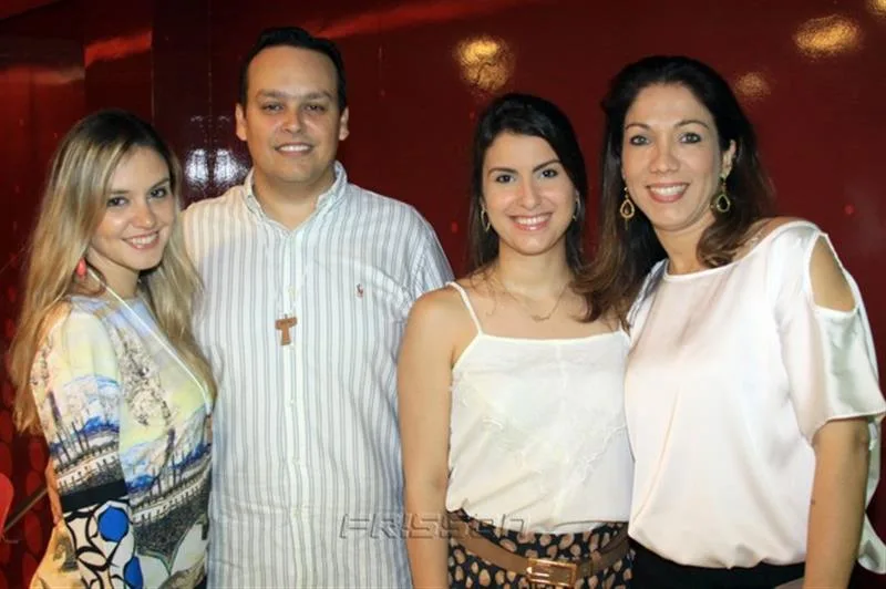 Ana Gabriela, Charlles Rodrigo, Caroline Montenegro e Juliane Albuquerque