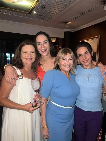 Geni Correia Lima, Cristine Ary, Rose Franck e Denise Rolim