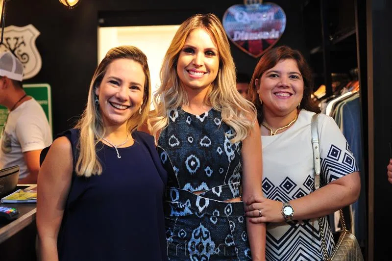 Gaida Dias, Thyane Dantas e Gisela Dias Branco