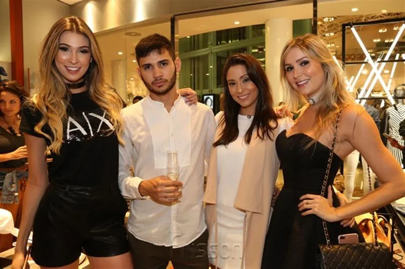 Alexia Duarte, David Barroso, Brenda Bernardo e Rayssa Barbosa