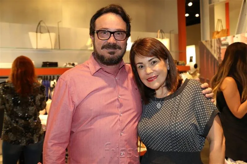André Ramos e Denise Dias