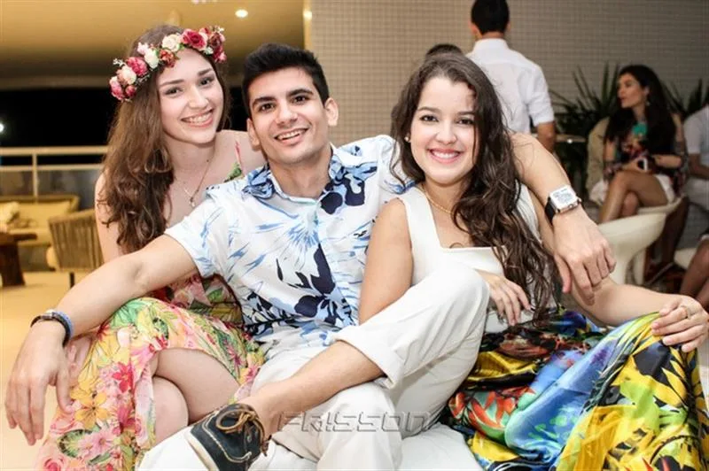 Alexia Ribeiro, Olavo Ramos e Larissa Diógenes