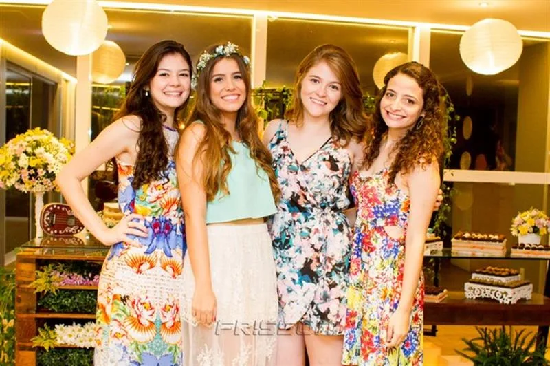 Amaralina Andrade, Beatriz Porto, Rafaela Nasser e Vitória Taumaturgo
