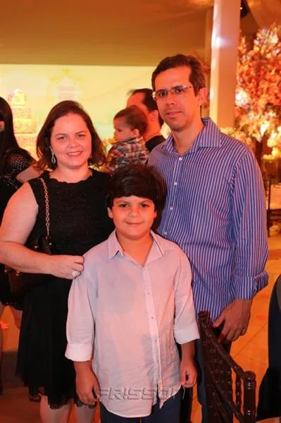 Daniela, Daniel e Alex Uchoa