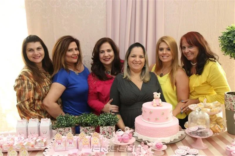 Cândida Portela, Montiele Arruda, Martinha Assunção, Jocy Jinkings, Leticia Studart e Fátima Duarte