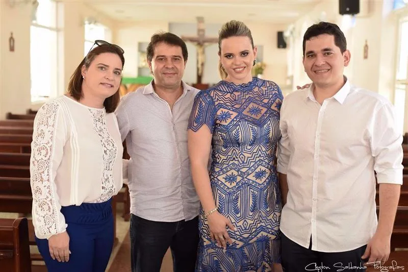 Cristiane e Evandro Leitão, Lívia e Audic Mota