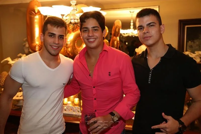 Felipe Girão, Felipe Pinto e Breno Maia