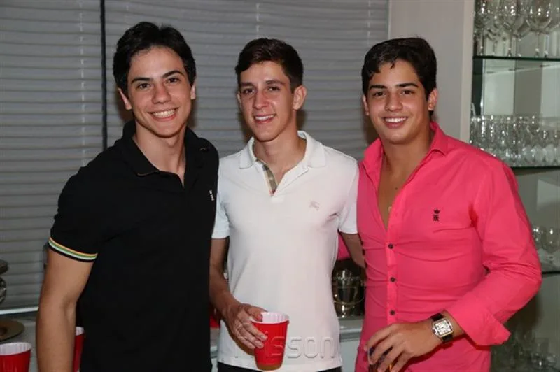 Gustavo Mafil, Vitor Torres e Felipe Pinto
