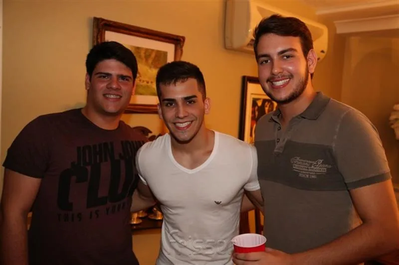 João Pedro Nogueira, Felipe Girão e Anderson Montenegro