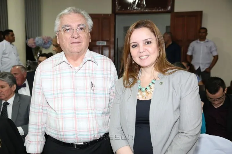 Cláudio Lima e Nicolle Barbosa