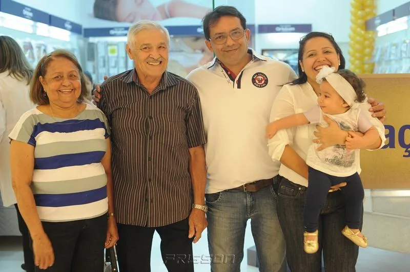 Cícera Lima, Gentil Pinto, Dennis, Ana Cláudia e Gabriela Almeida