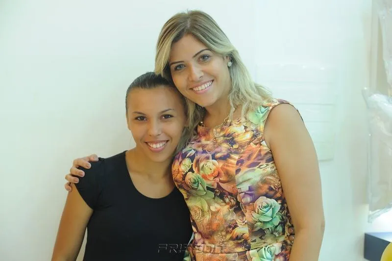 Darlene Alves e Juliana Almeida