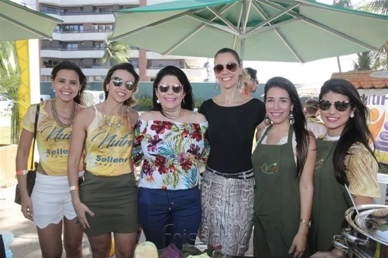 Adriana Sampaio, Lucília Medeiros, Sellene Câmara, Danielle Lodetti, Kellen Alves e Gleysse Braga