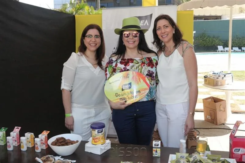 Aline Cardoso, Sellene Câmara e Leni Moreira
