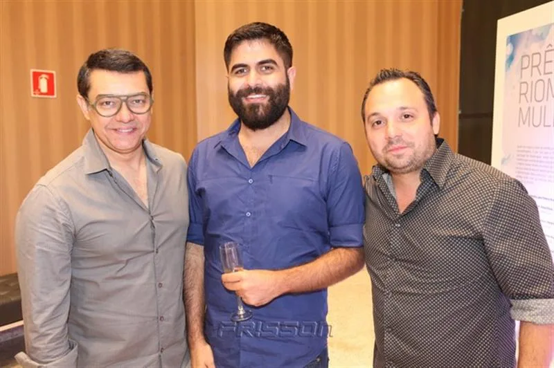 Alex Pinheiro, Gabriel Baquit e Bolivar Bastos