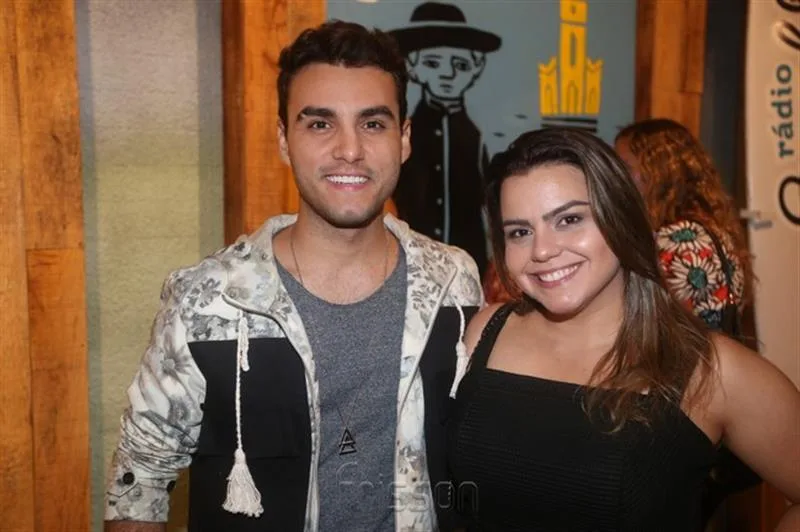 Bruno Calaça e Renata Benevides