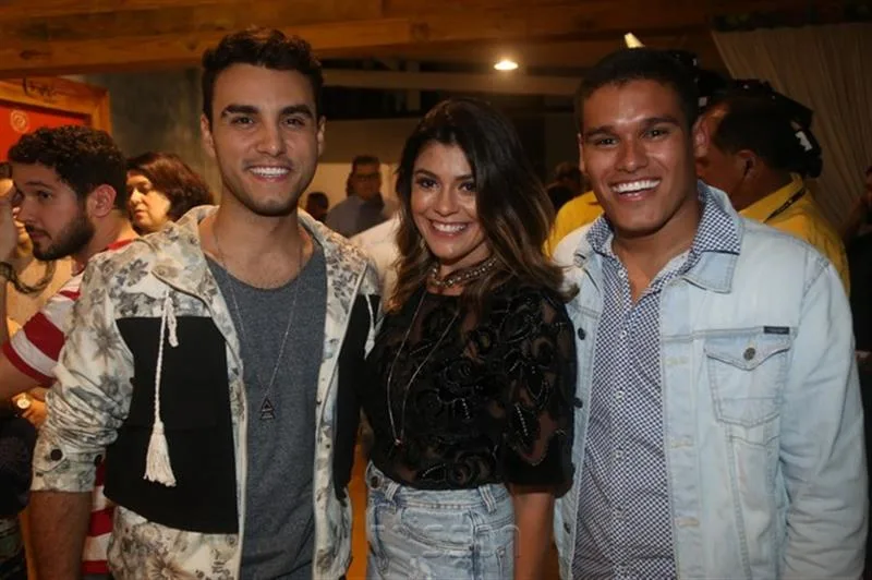 Bruno Calaça, Mônica Pinto e Felipe Torres